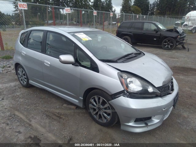 HONDA FIT 2012 jhmge8h51cc018023