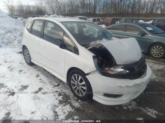 HONDA FIT 2012 jhmge8h51cc037719