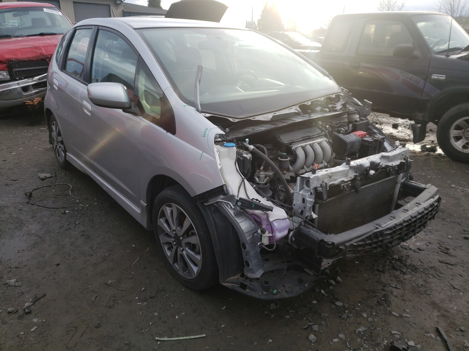 HONDA FIT SPORT 2013 jhmge8h51dc025930