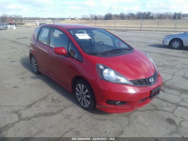 HONDA FIT 2013 jhmge8h51dc028259