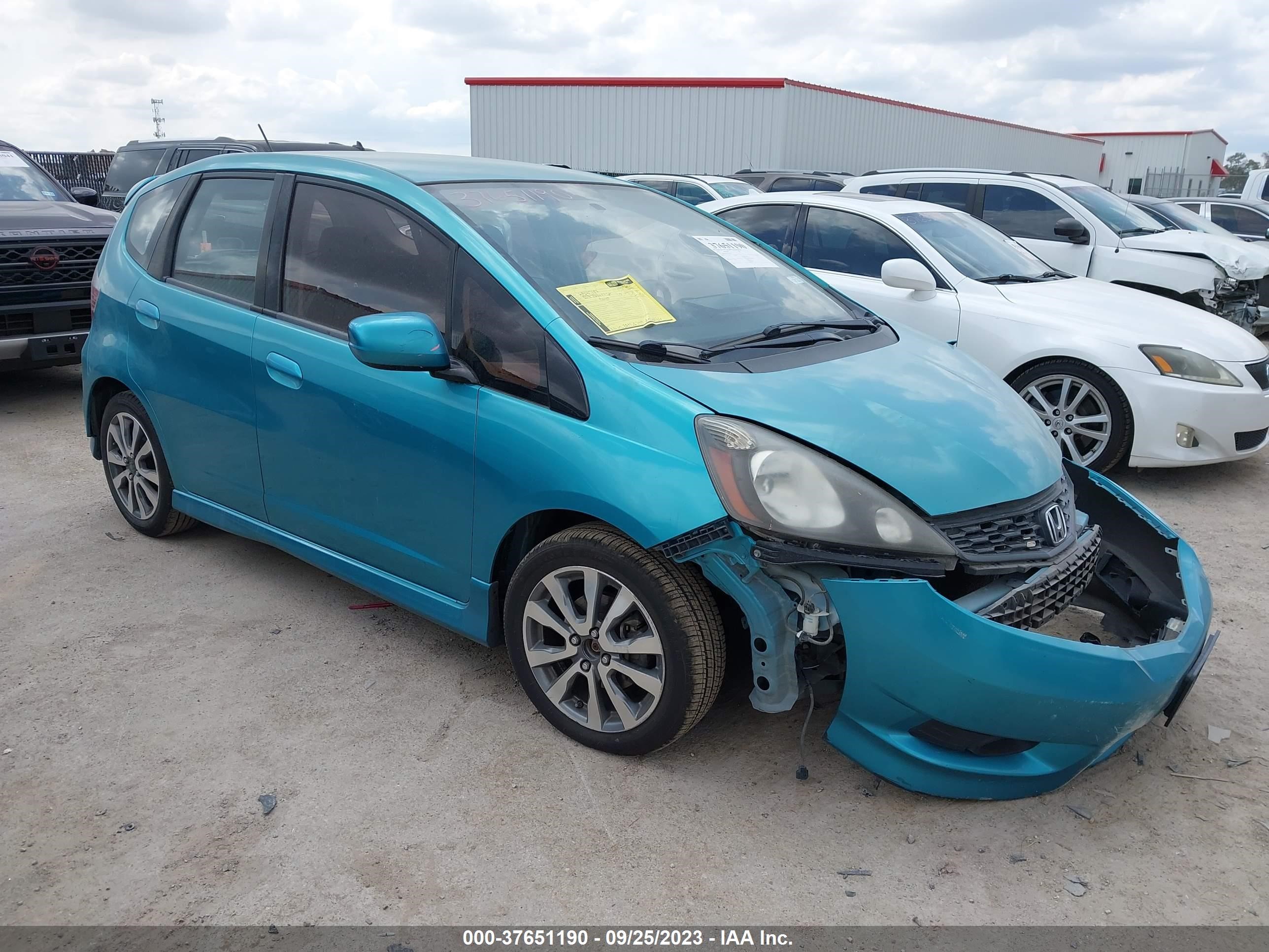 HONDA FIT 2013 jhmge8h51dc037933