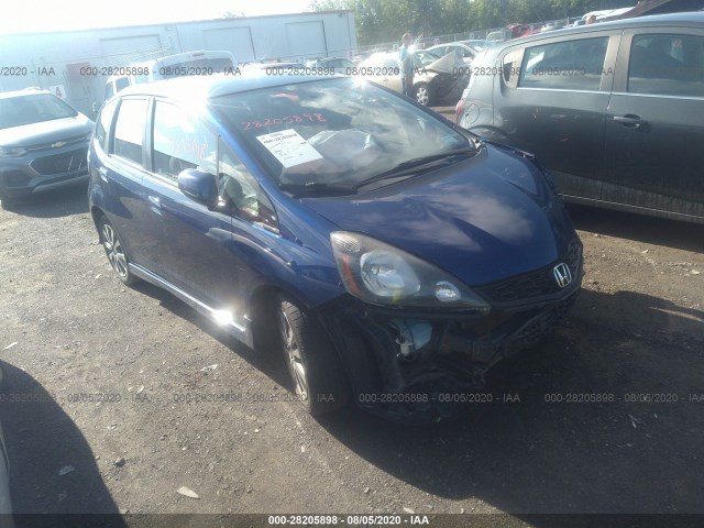 HONDA FIT 2013 jhmge8h51dc040525