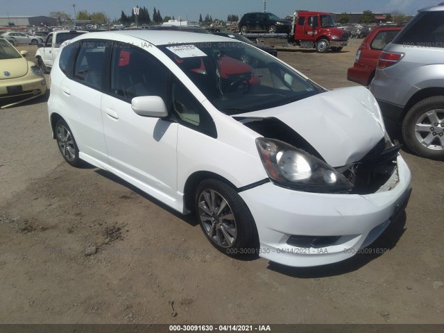 HONDA FIT 2013 jhmge8h51dc059379