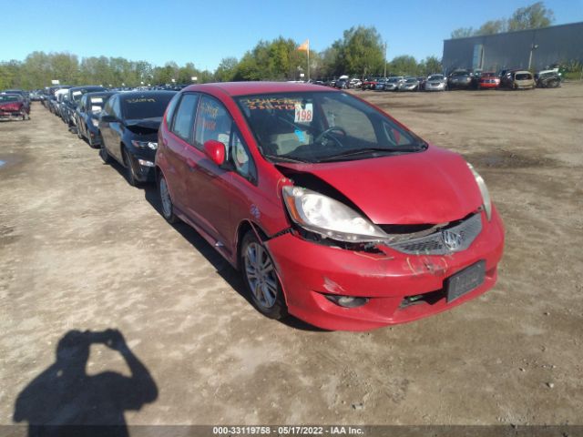 HONDA FIT 2011 jhmge8h52bc003917