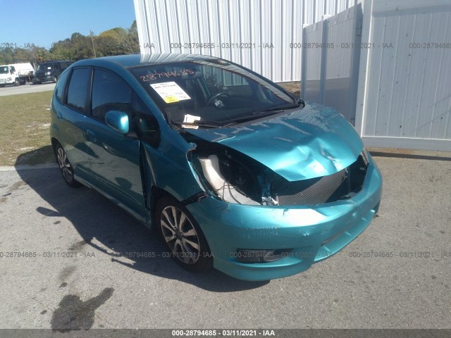 HONDA FIT 2013 jhmge8h52dc016833