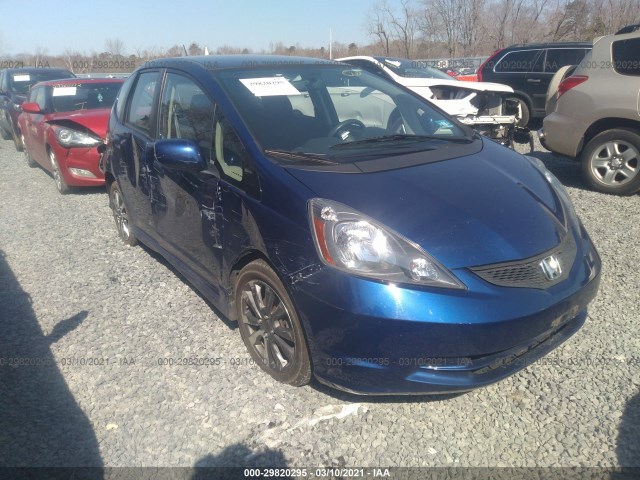 HONDA FIT 2013 jhmge8h52dc016993