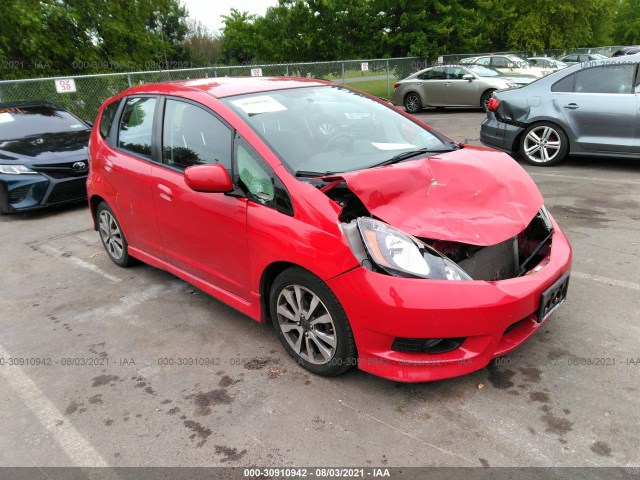 HONDA FIT 2013 jhmge8h52dc019487