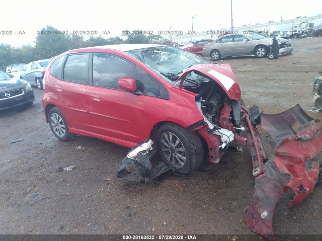 HONDA FIT 2013 jhmge8h52dc020638