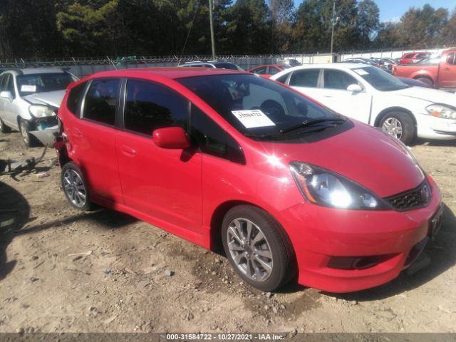 HONDA FIT 2013 jhmge8h52dc026536