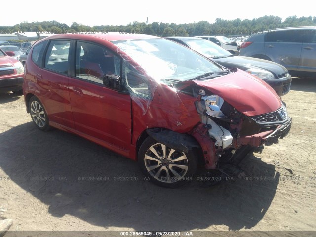 HONDA FIT 2013 jhmge8h52dc026990