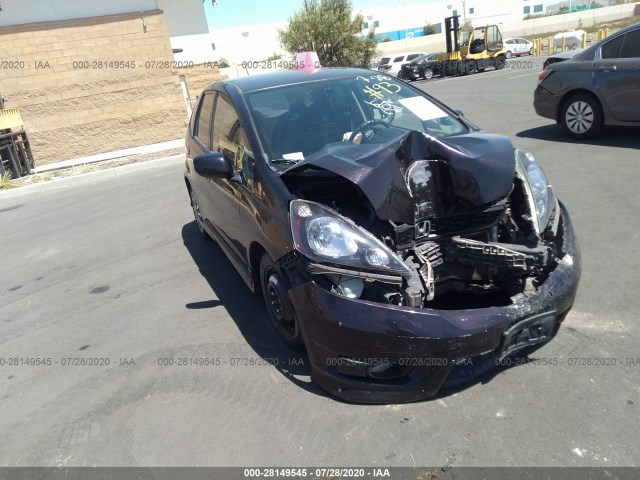 HONDA FIT 2013 jhmge8h52dc034863