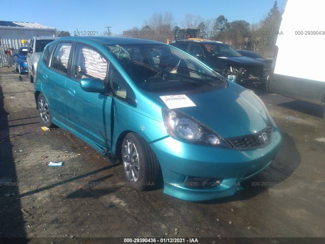 HONDA FIT 2013 jhmge8h52dc062372