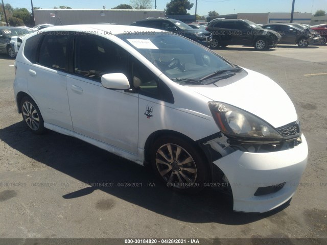 HONDA FIT 2013 jhmge8h52dc069922