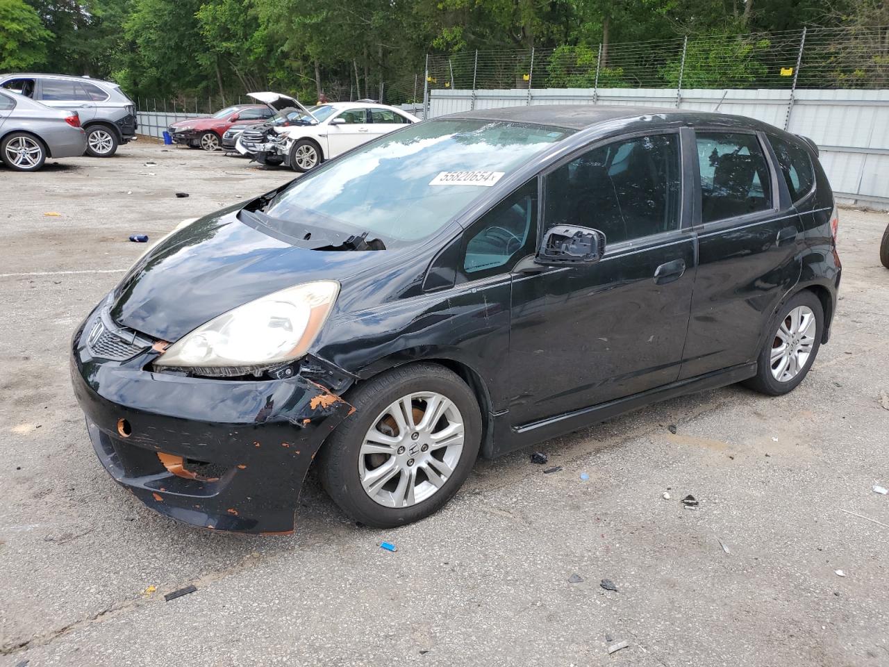 HONDA FIT 2011 jhmge8h53bc002095