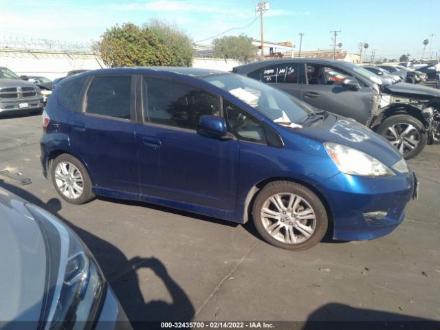 HONDA FIT 2011 jhmge8h53bc011024