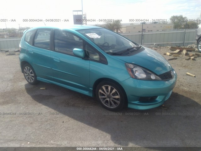 HONDA FIT 2012 jhmge8h53cc027337