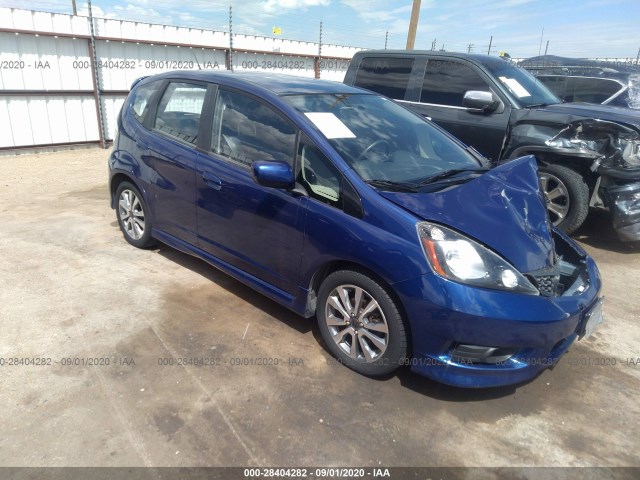 HONDA FIT 2013 jhmge8h53dc002620