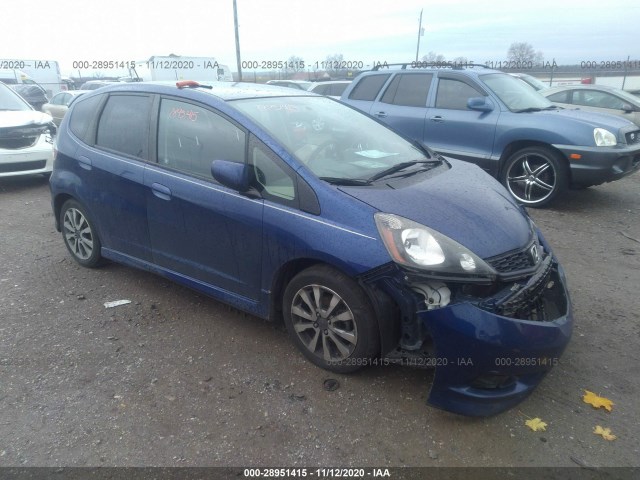 HONDA FIT 2013 jhmge8h53dc026030