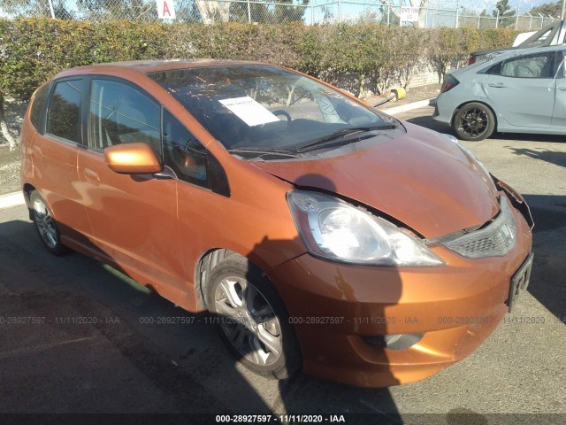 HONDA FIT 2011 jhmge8h54bc013008