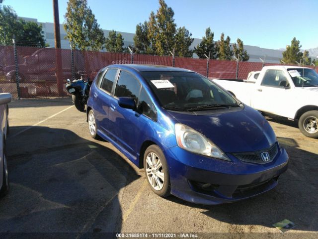 HONDA FIT 2011 jhmge8h54bc020282