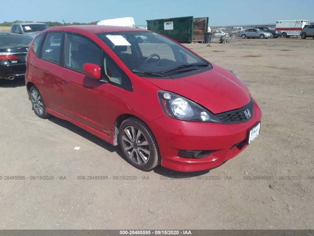 HONDA FIT 2012 jhmge8h54cc013558