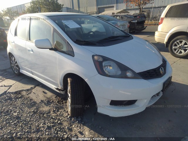 HONDA FIT 2012 jhmge8h54cc022972