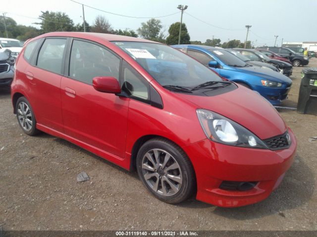 HONDA FIT 2013 jhmge8h54dc002285