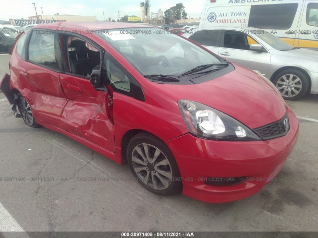 HONDA FIT 2013 jhmge8h54dc010614