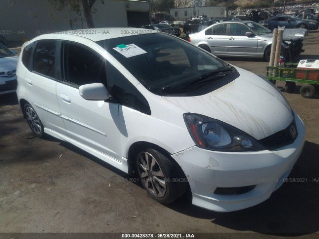 HONDA FIT 2013 jhmge8h54dc023587