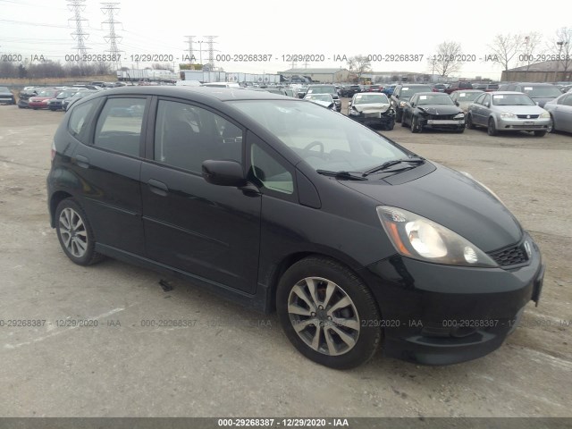 HONDA FIT 2013 jhmge8h54dc026702