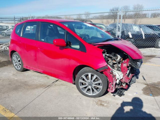 HONDA FIT 2013 jhmge8h54dc031706