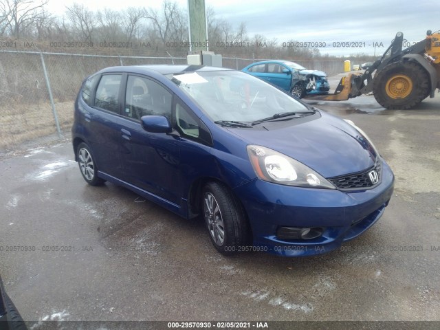 HONDA FIT 2013 jhmge8h54dc034959