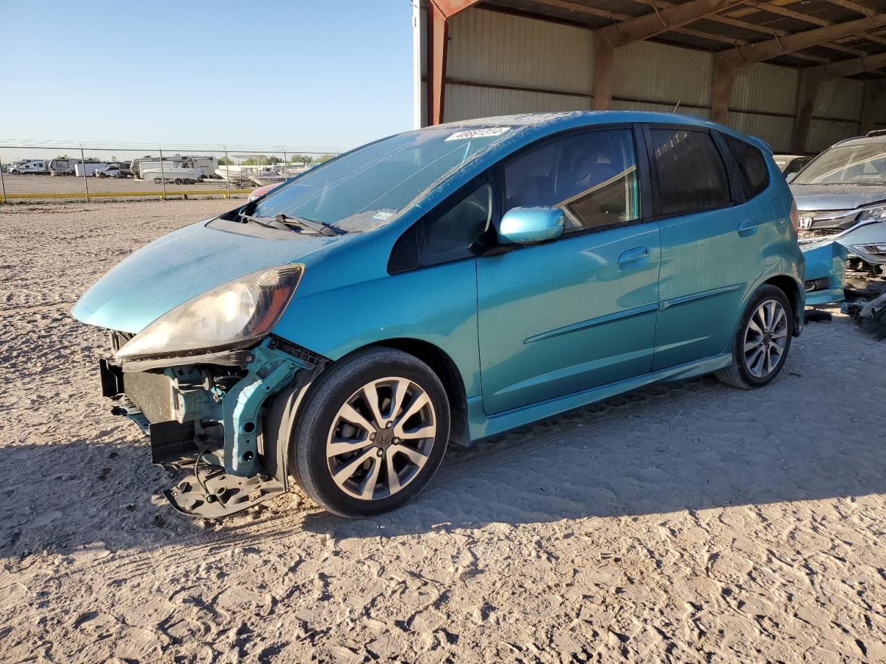 HONDA FIT 2013 jhmge8h54dc039112