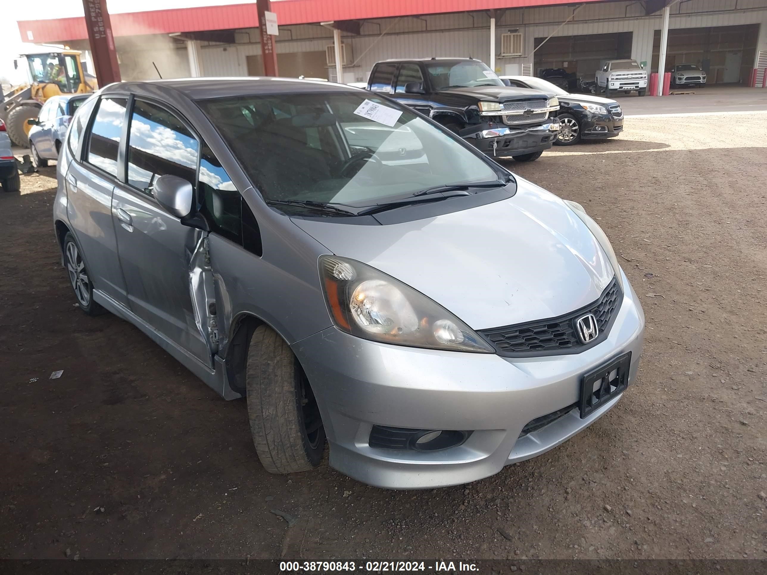 HONDA FIT 2013 jhmge8h54dc047839