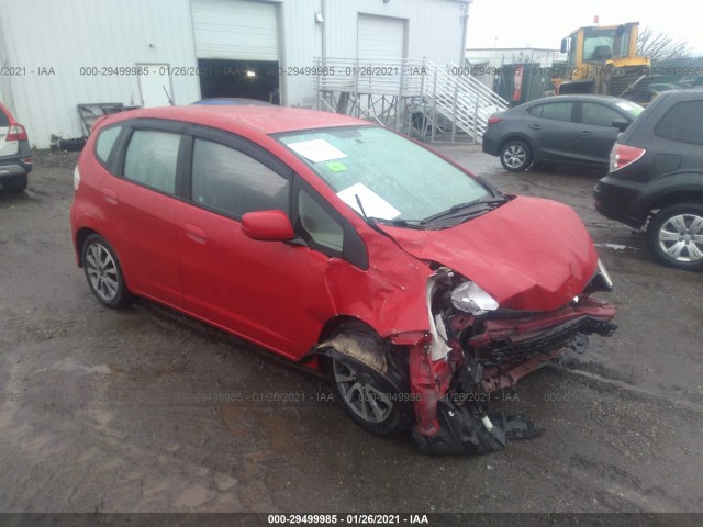 HONDA FIT 2013 jhmge8h54dc075432