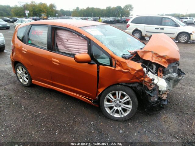 HONDA FIT 2011 jhmge8h55bc009517