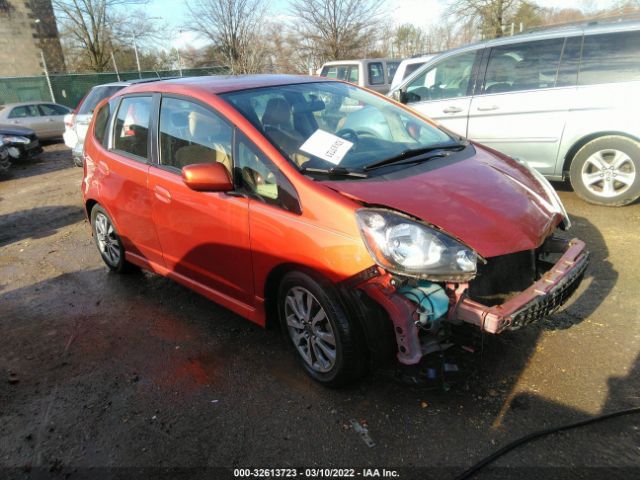 HONDA FIT 2012 jhmge8h55cc003590