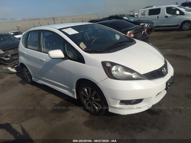 HONDA FIT 2012 jhmge8h55cc018459