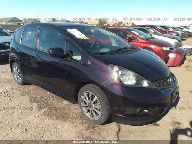 HONDA FIT 2013 jhmge8h55dc003073