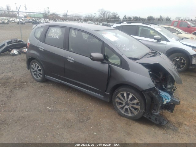 HONDA FIT 2013 jhmge8h55dc009066