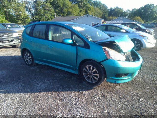 HONDA FIT 2013 jhmge8h55dc052399