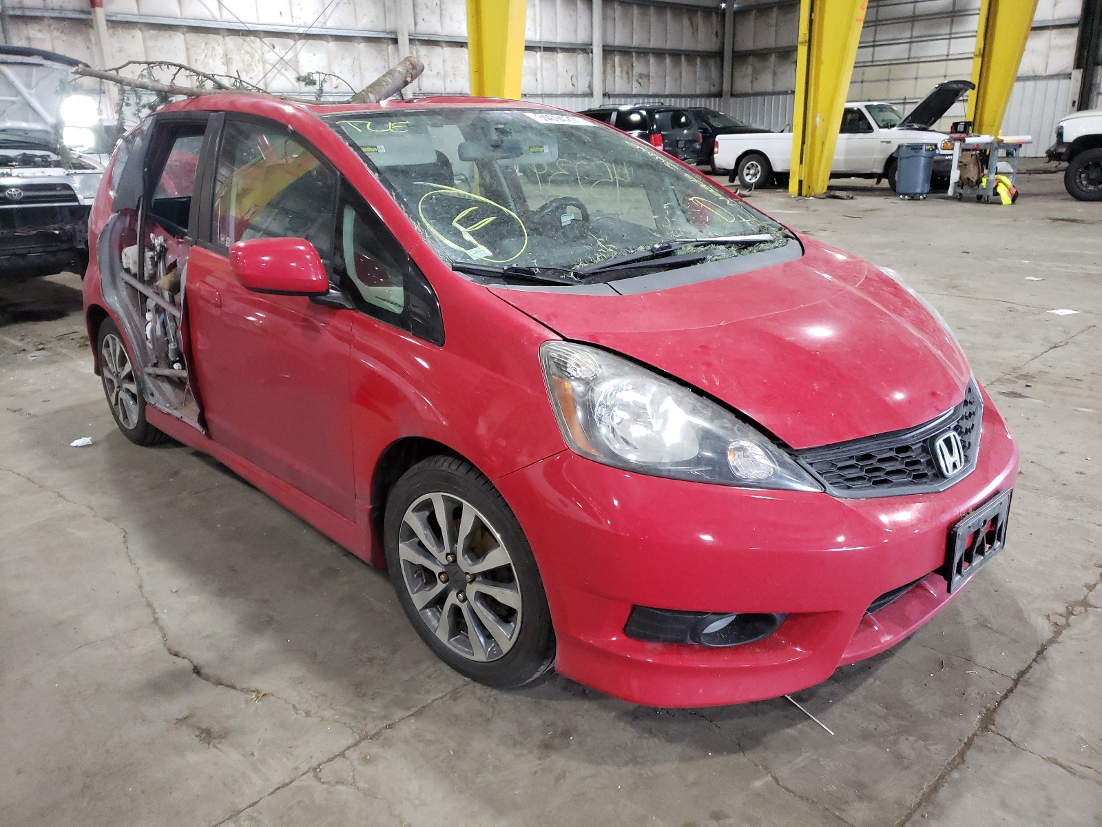 HONDA FIT SPORT 2013 jhmge8h55dc052578