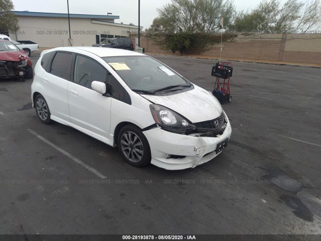 HONDA FIT 2013 jhmge8h55dc054556