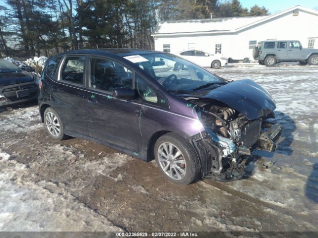 HONDA FIT 2013 jhmge8h55dc071230