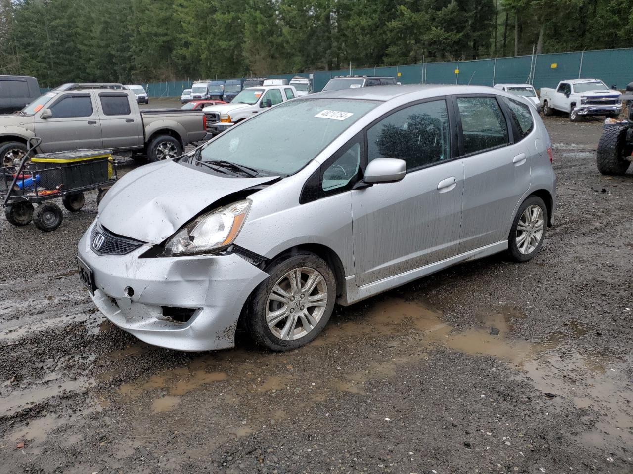 HONDA FIT 2011 jhmge8h56bs009225