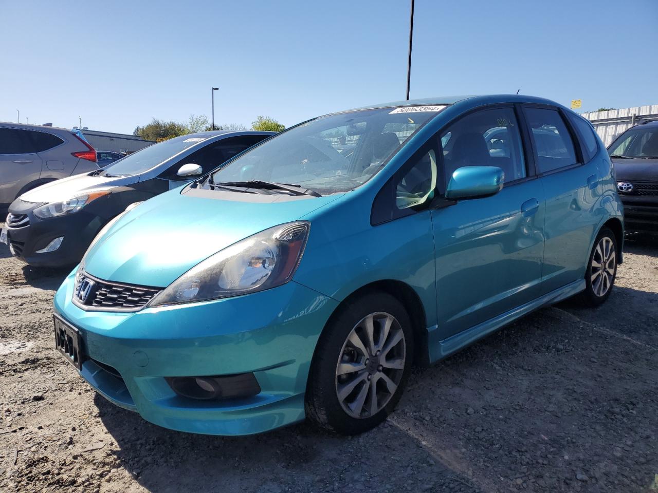 HONDA FIT 2012 jhmge8h56cc020219