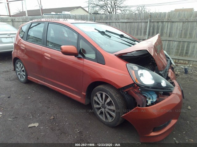 HONDA FIT 2012 jhmge8h57cc012548