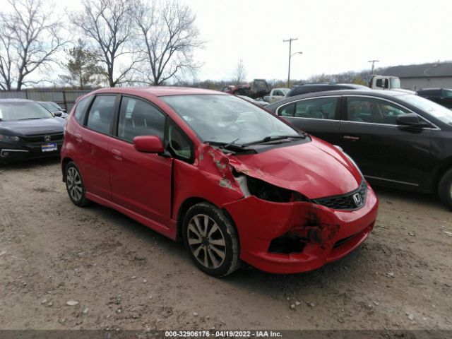 HONDA FIT 2012 jhmge8h57cc016423