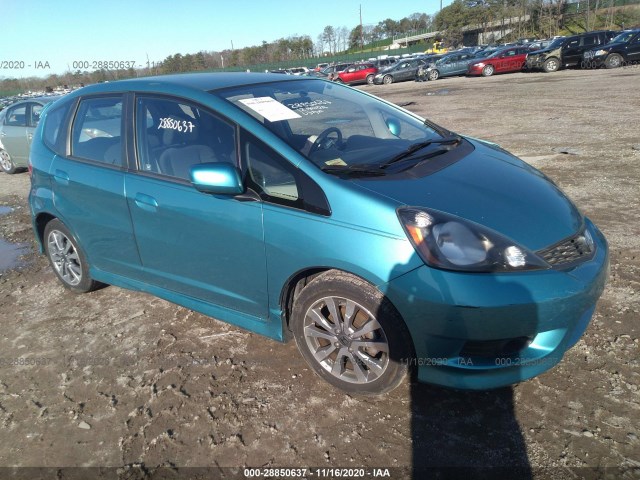 HONDA FIT 2012 jhmge8h57cc021895