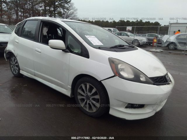 HONDA FIT 2012 jhmge8h57cc022478